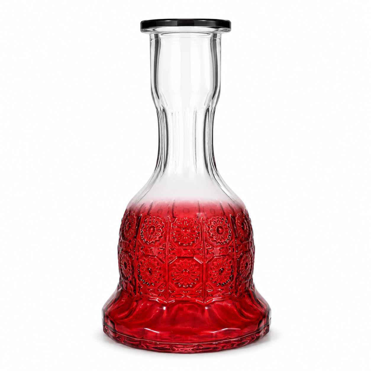 10" Purple Frosted Hookah Glass Base – Replacement Vase