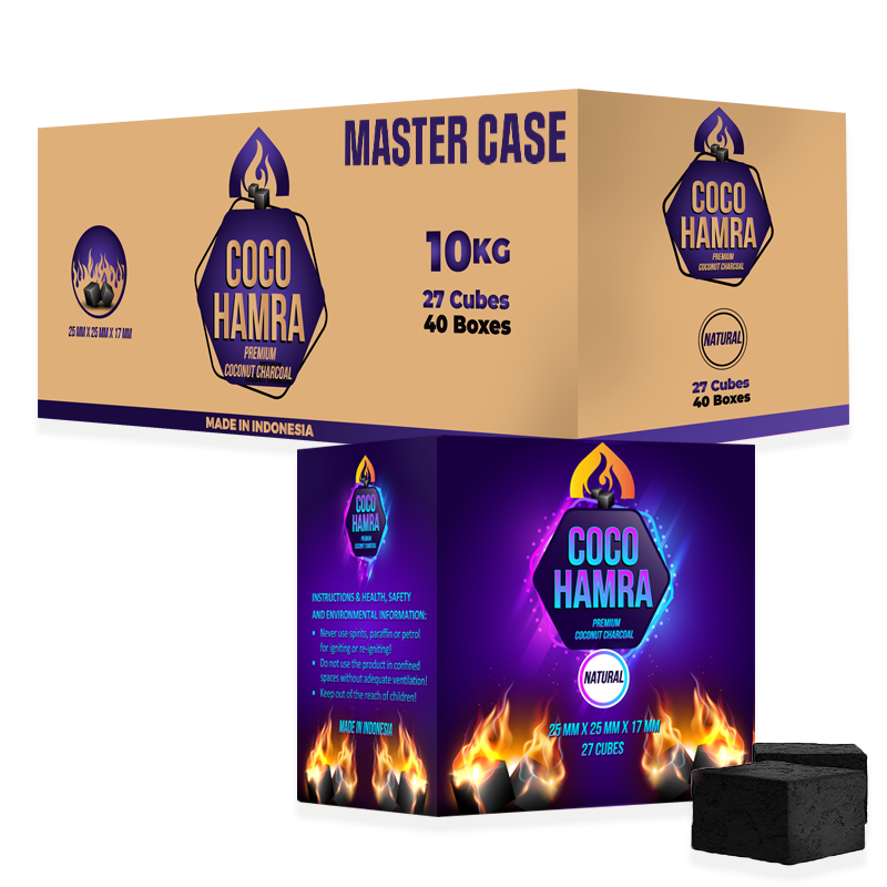 Coco Hamra 27 Small Cubes 40 Boxes 10kG Lounge Package ( Master case )