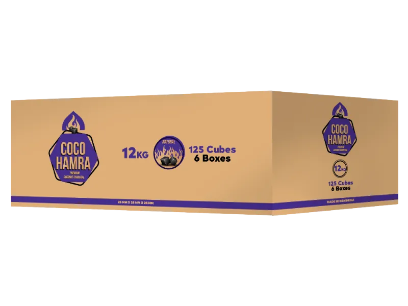 Coco Hamra 12KG Cubes Lounge Package 750 Cubes ( Master Case )