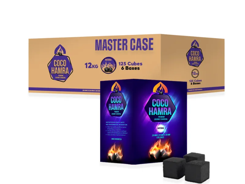 Coco Hamra 12KG Cubes Lounge Package 750 Cubes ( Master Case )