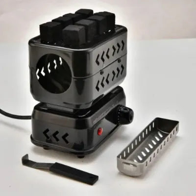 Ola 360° Charcoal Turbo Burner 3D Heater