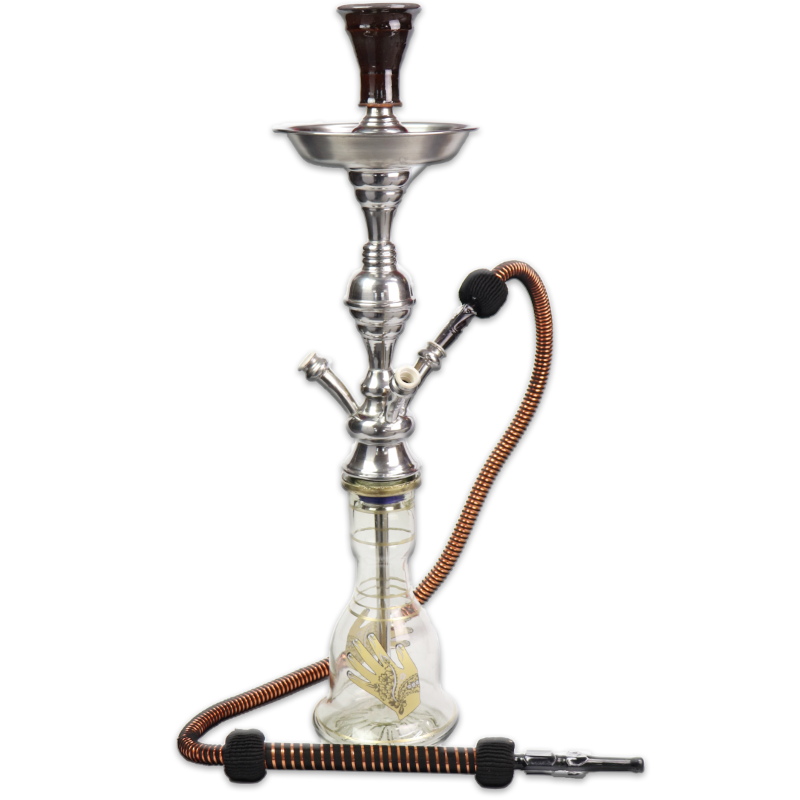 3 Hose Egyptian Sharing Hookah  Complete Set w/ Bag