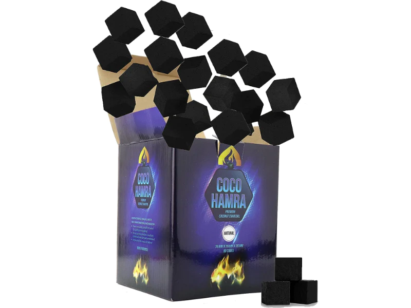 Coco Hamra Coconut Charcoal 26mm 80 Cubes