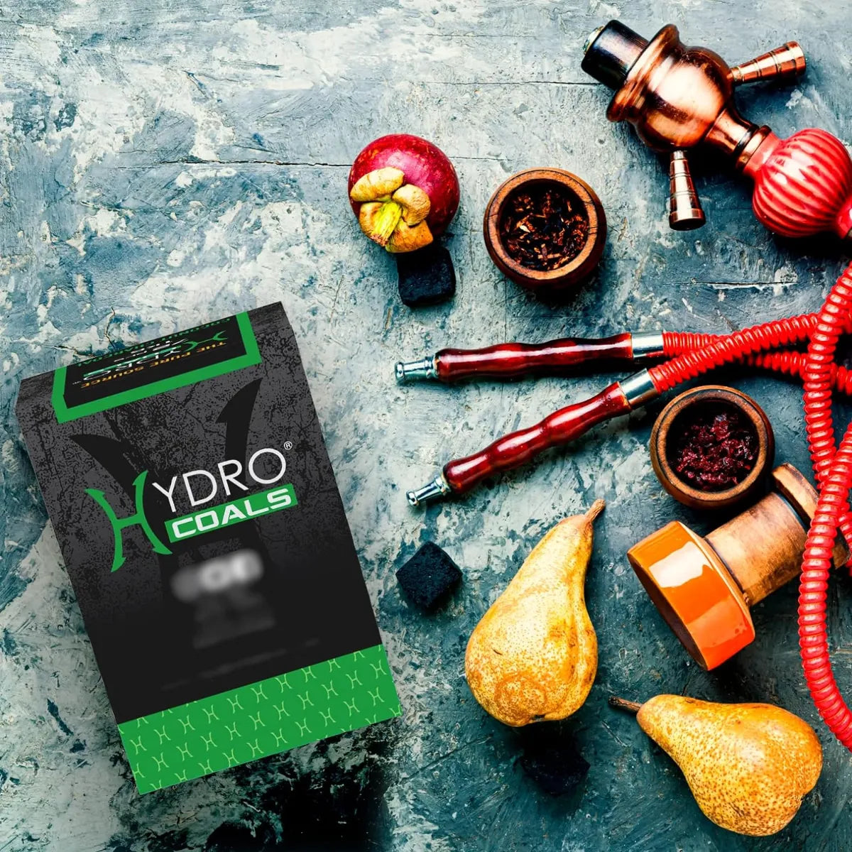 Hydro Coconut Charcoal 72 Cubes 1KG