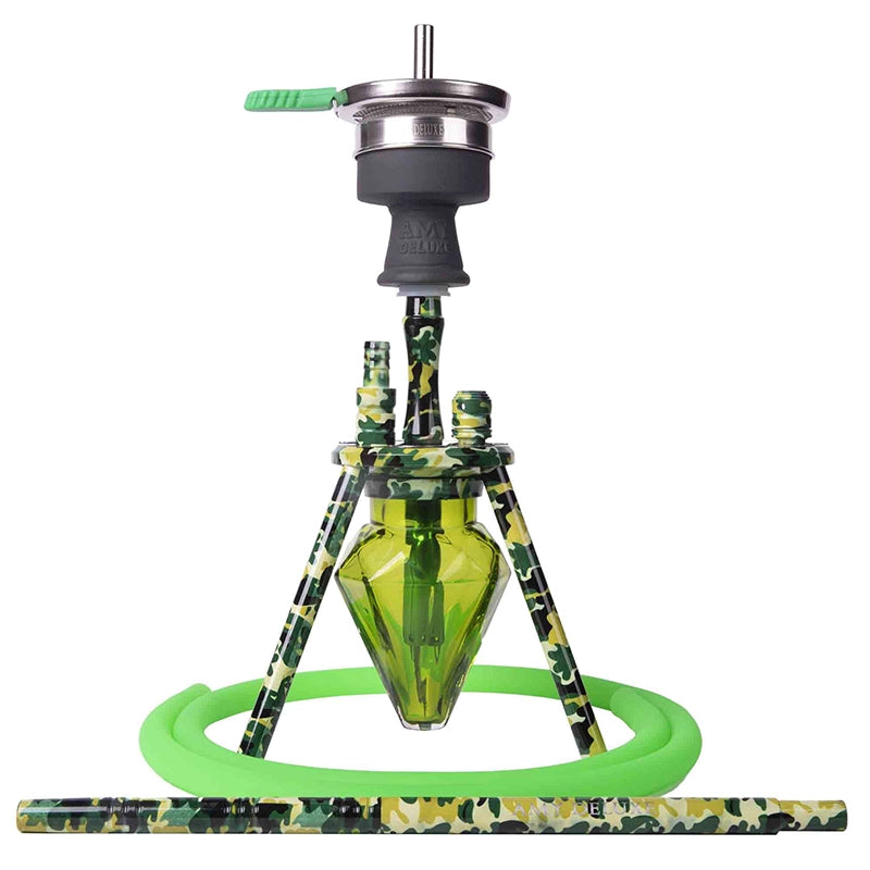 Amy Deluxe Play Spider, green color. European Russian shisha hookah nargila