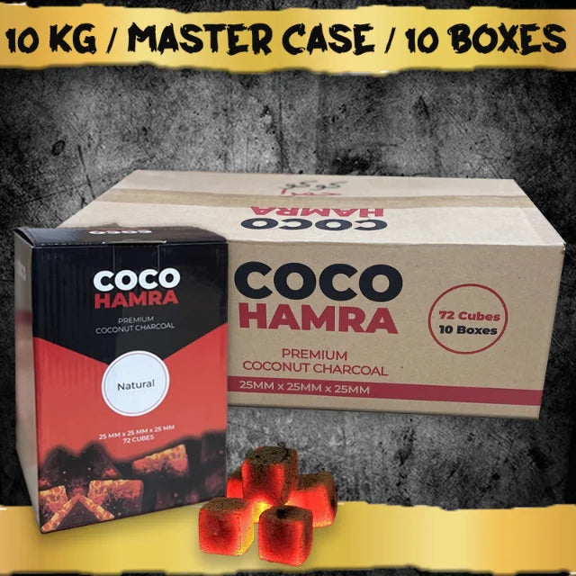Coco Hamra Coconut hookah Charcoal Cubes