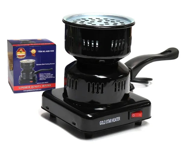 Gold Star Coal Hookah Burner