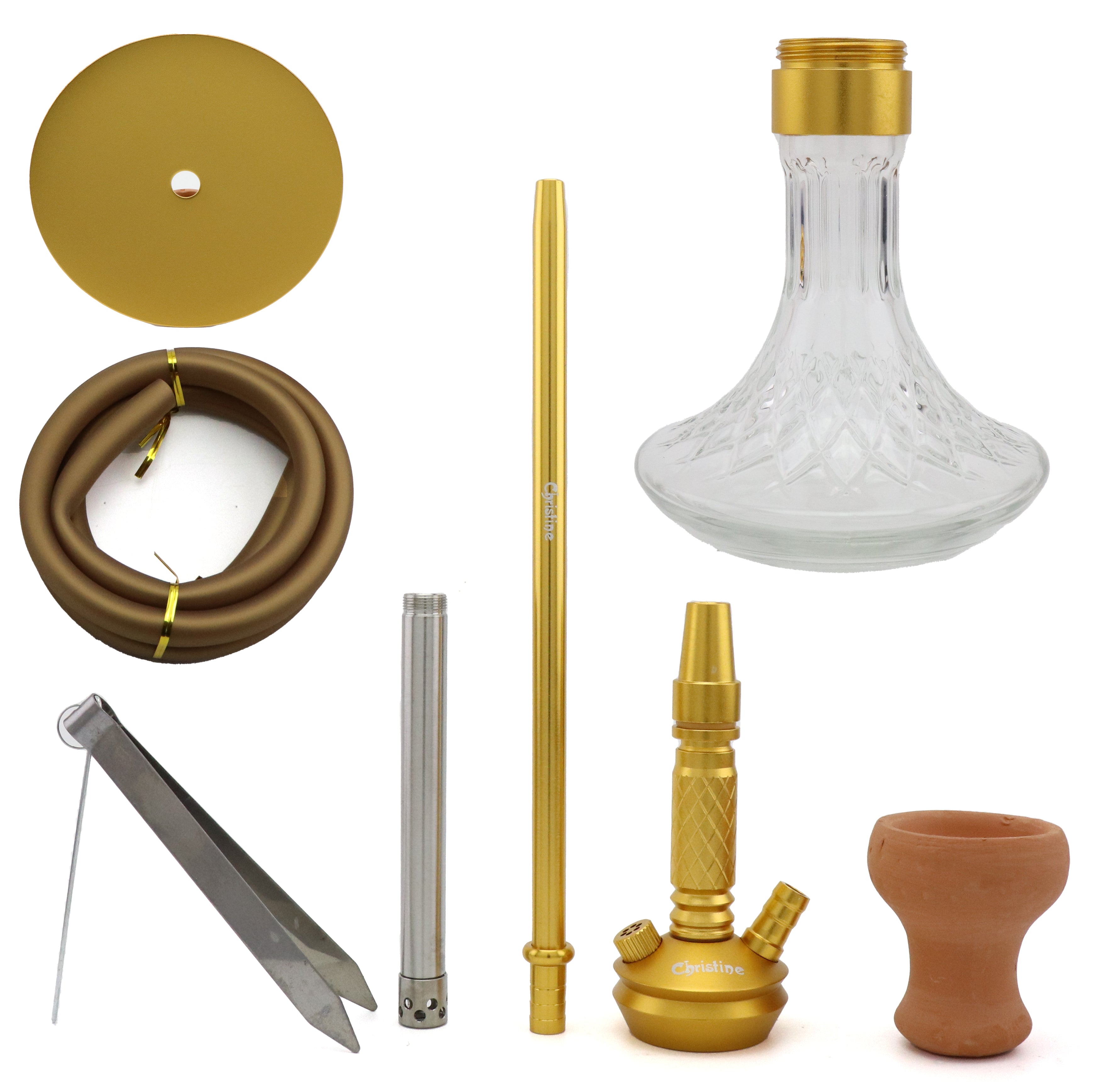 Modern Luxury Hookah Set – 20" Comrad Edition with 1 Hose