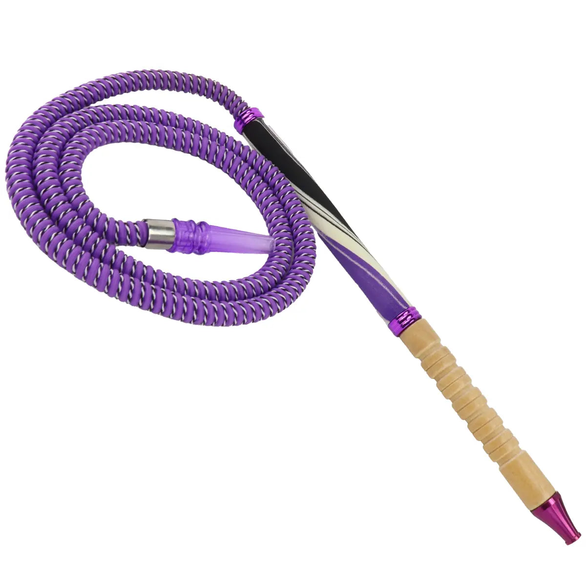 70" Foam Grip Wooden Handle Soft Hose