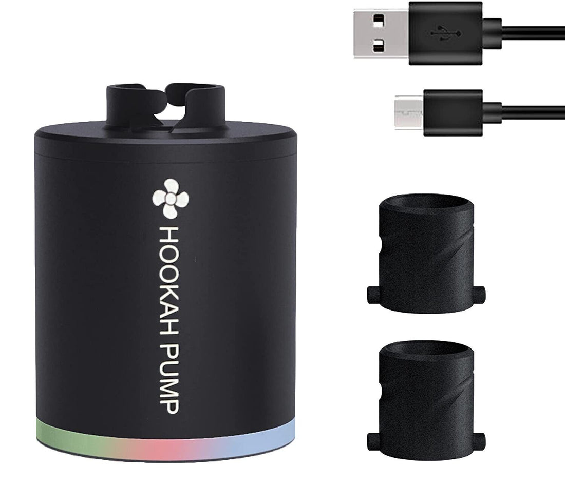 Electric Mini Portable Hookah Pump LED Rechargeable
