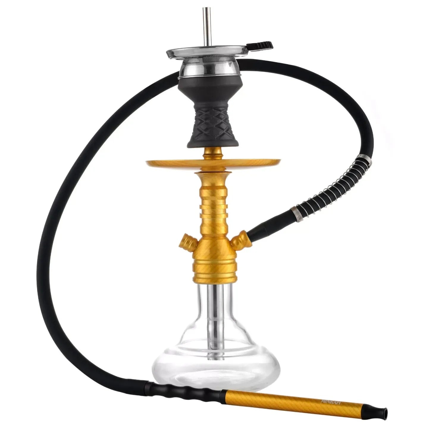 12" European Modern Technology Carbon Fiber Pattern Hookah