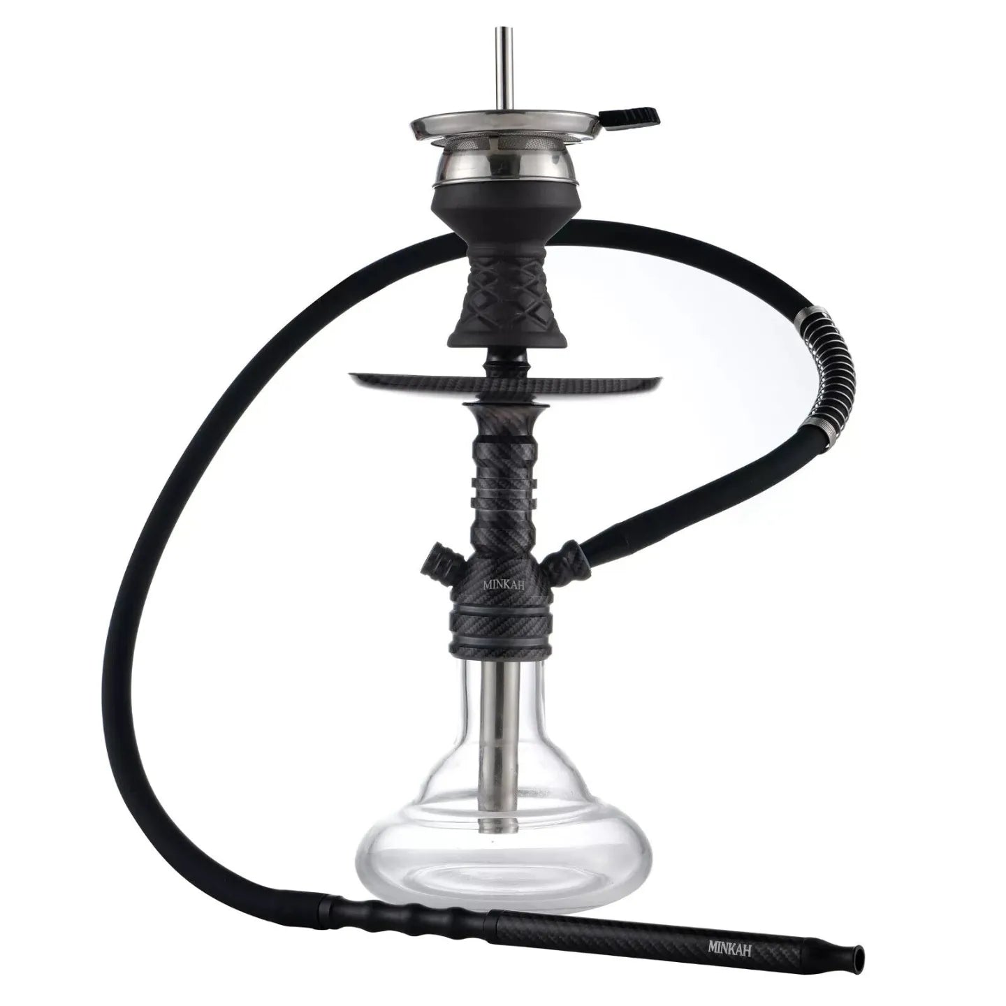 12" European Modern Technology Carbon Fiber Pattern Hookah