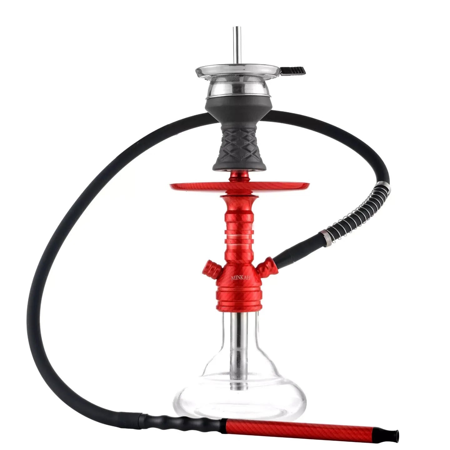 12" European Modern Technology Carbon Fiber Pattern Hookah