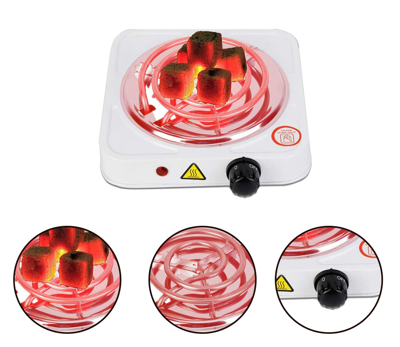 Hookah Flat Coal Burner