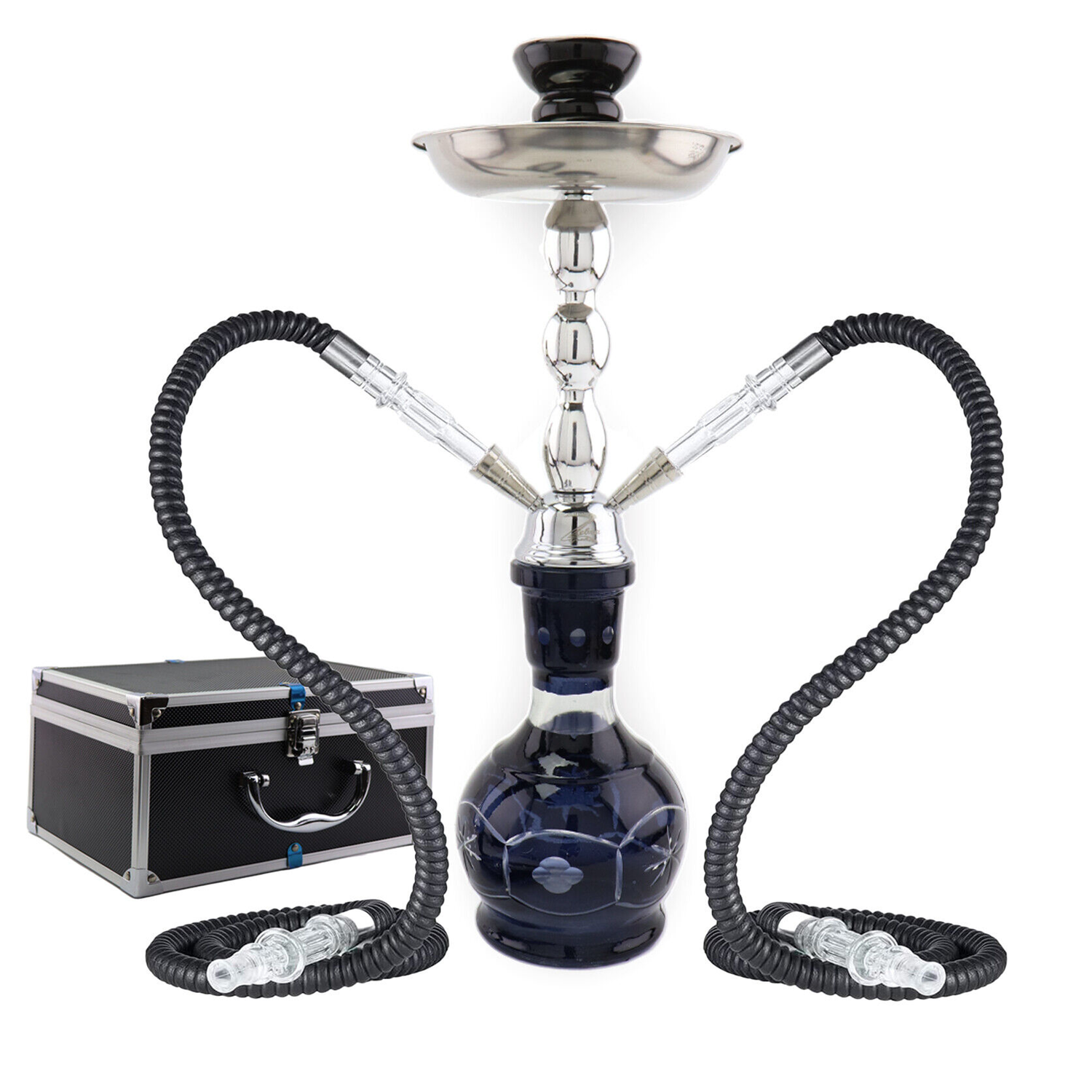 Zebra Smoke 2 Hose Hookah + Travel Case