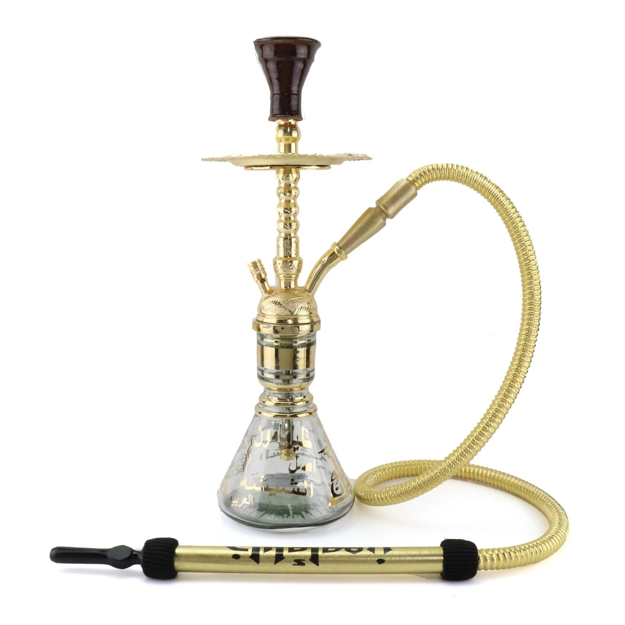 Khalil Mamoon Gold Stem Egyptian Hookah