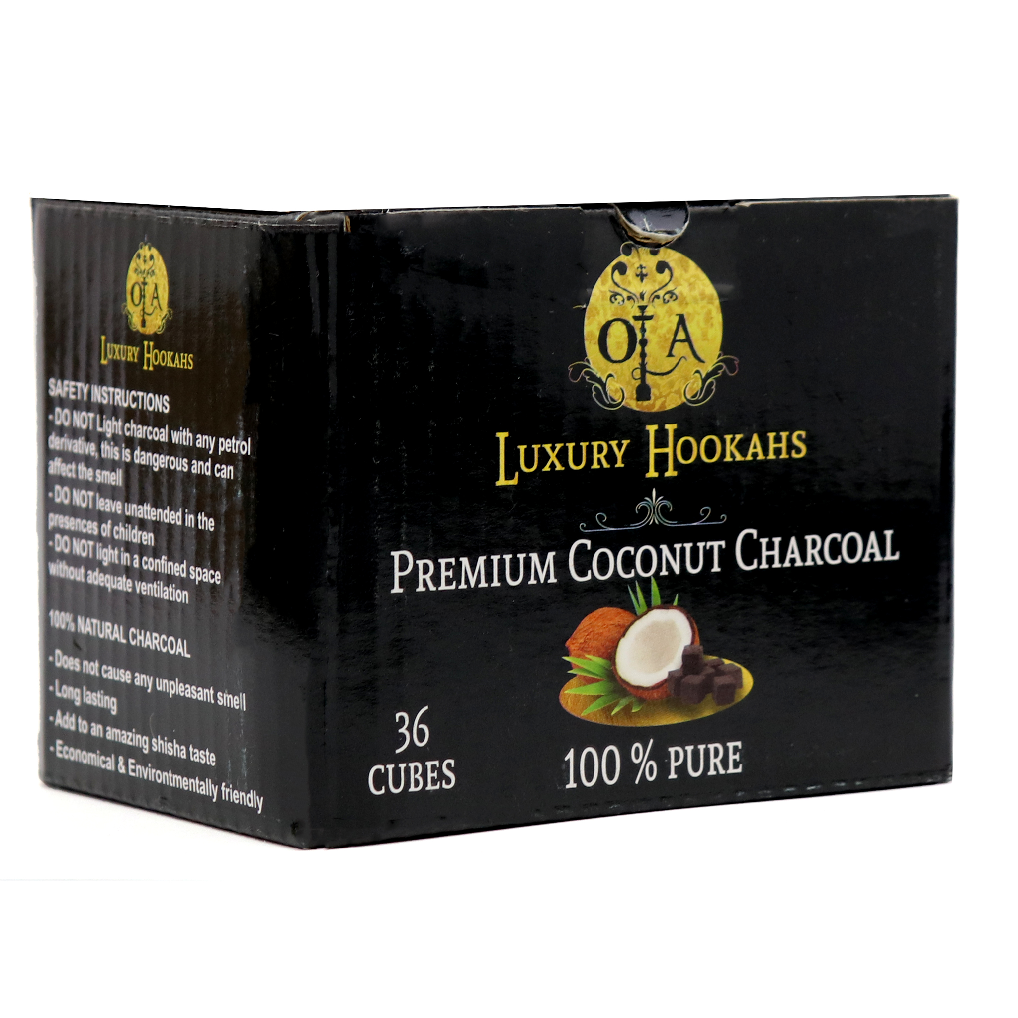 Ola Natural Coconut Charcoal 72pcs 1KG