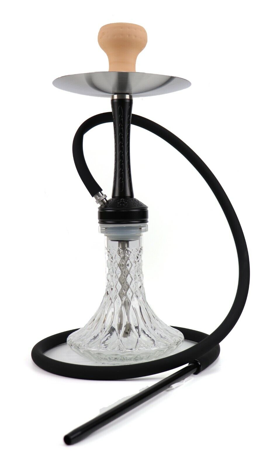 Modern Luxury Hookah Set – 20" Comrad Edition with 1 Hose