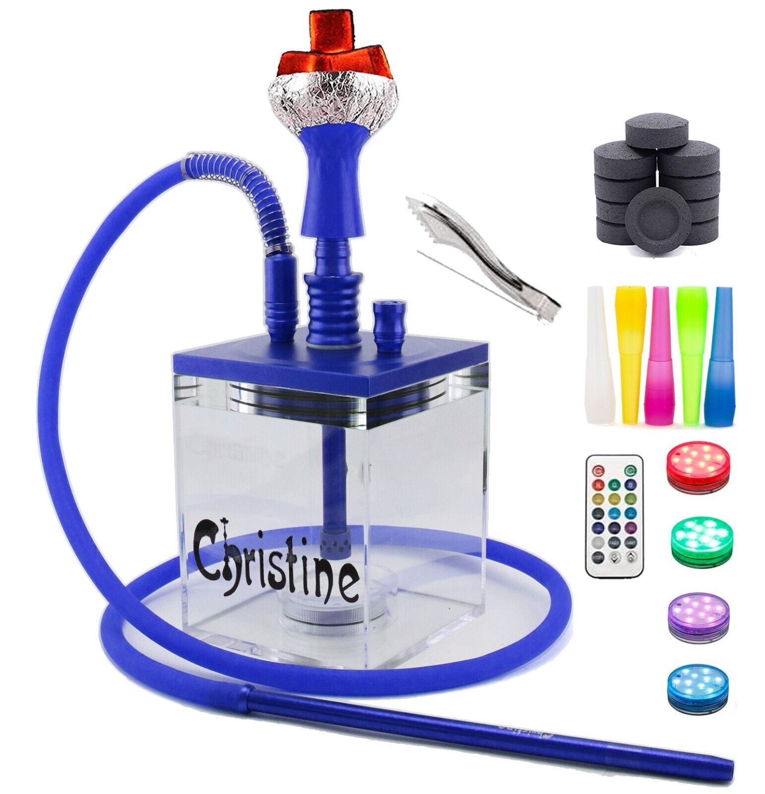 Christine LED Box Hookah