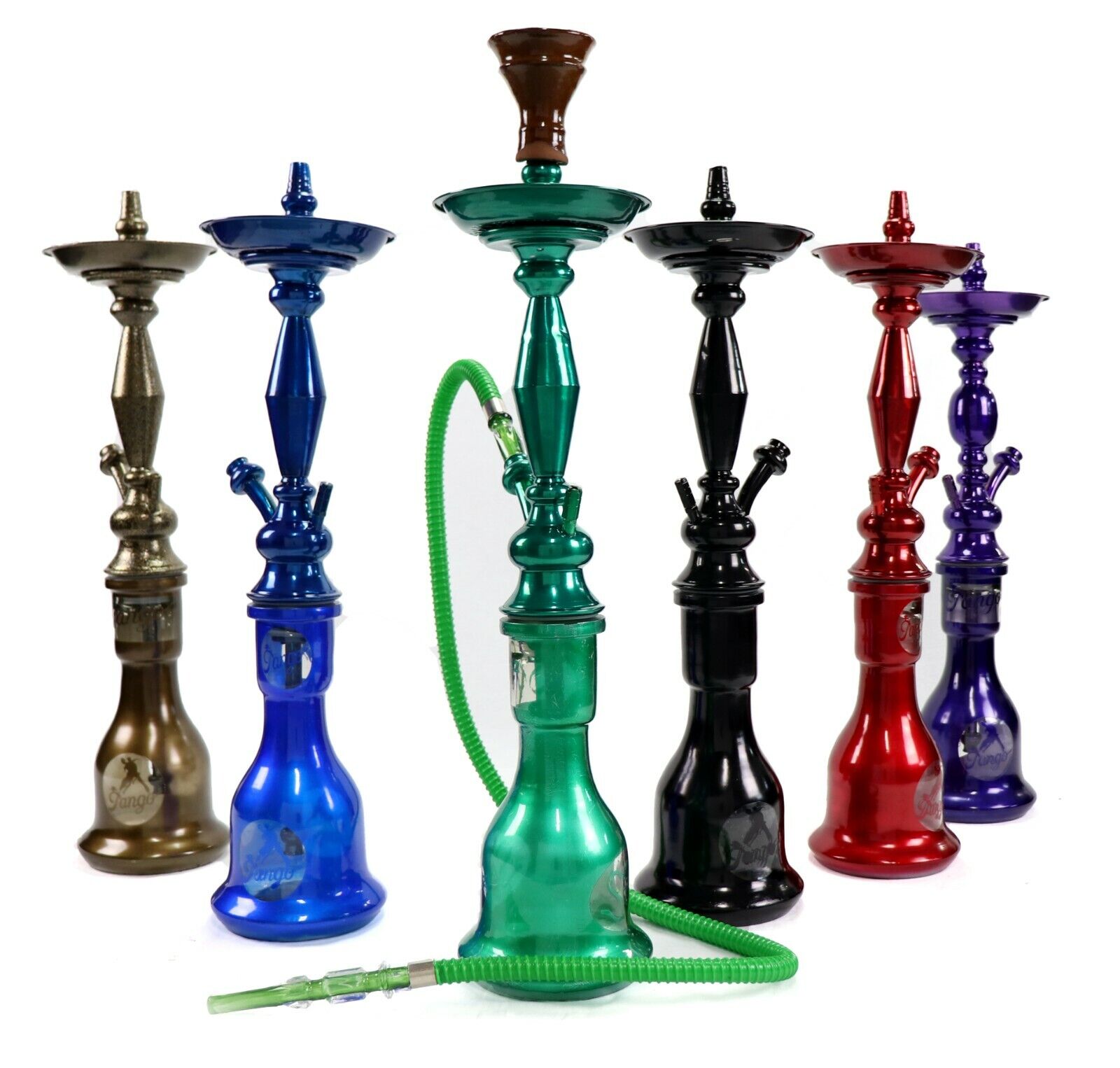 1 Hose 28" Egyptian Hookah Set with Travel Bag