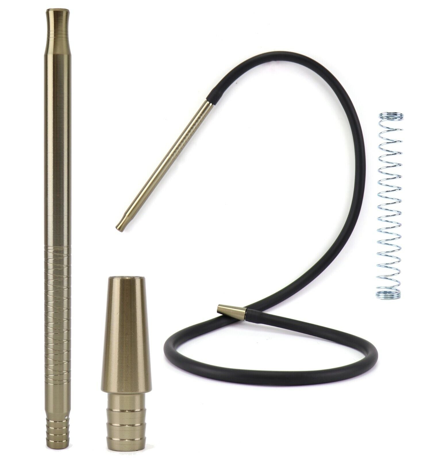 Silicone Hose Aluminum Handle w/Spring