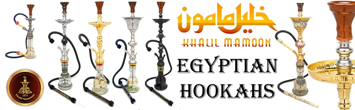 Shisha Collection Shop Khalil Mamoon Hookahs - Hookah Habibi