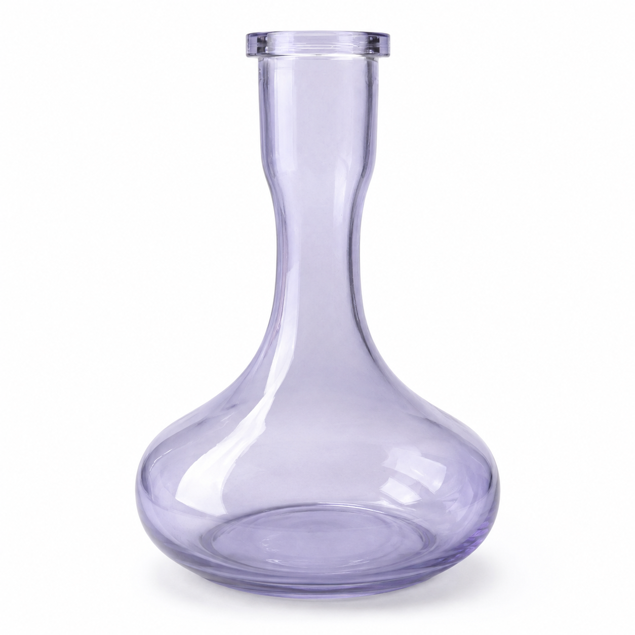 12" Purple Glass Hookah Base – Replacement Vase