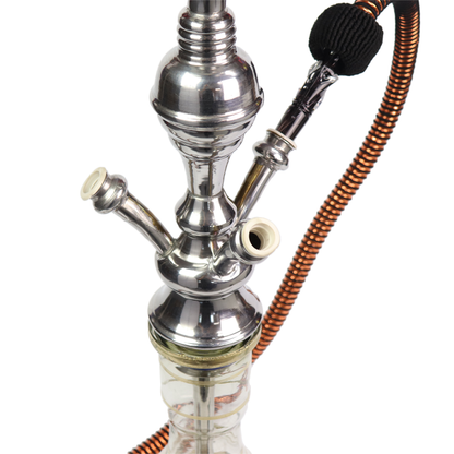 3 Hose Egyptian Sharing Hookah  Complete Set w/ Bag