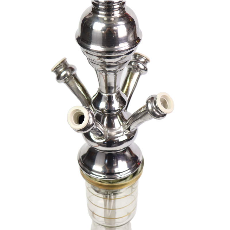 Cachimba Egipcia Tradicional de 4 Mangueras con Bolsa