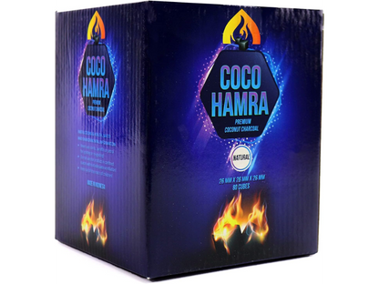 Coco Hamra Coconut Charcoal 26mm Cubes 2 Pack - 160 Cubes