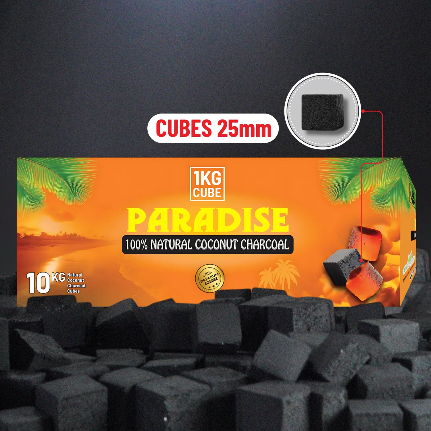 Hookah Paradise Charcoal Master Case 10 Kg