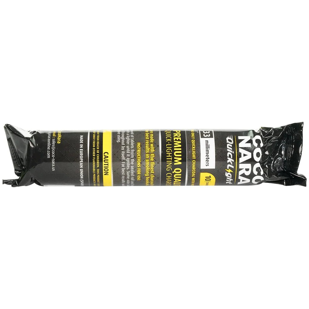 Coco Nara Instant Light Charcoal Tablets 40mm 100 Count