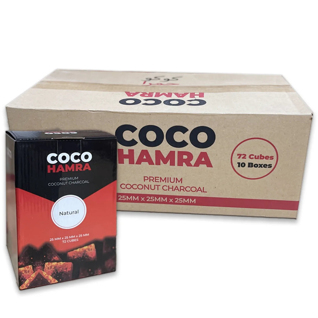 Coco Hamra Coconut hookah Charcoal Cubes