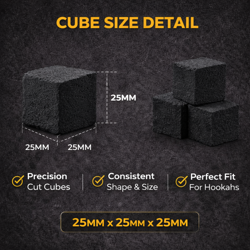 Coco Hamra Coconut Charcoal 720 Pcs. 10KG Loose Lounge Package ( Master Case )