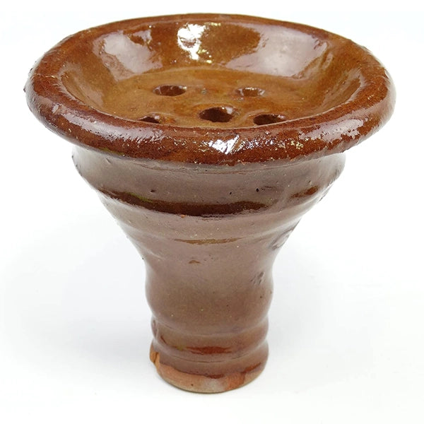 Egyptian Jumbo Clay Hookah Bowl Large 4"