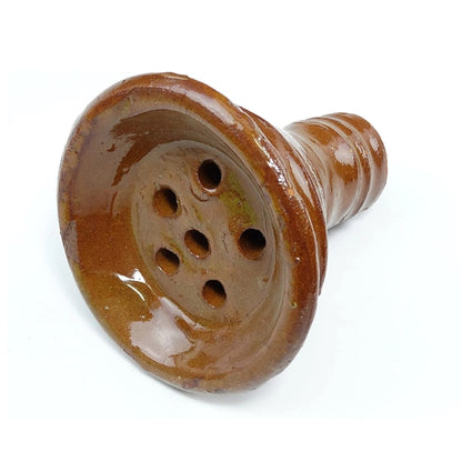 Egyptian Jumbo Clay Hookah Bowl Large 4&quot;
