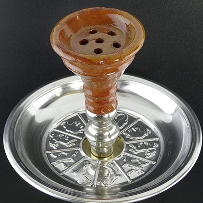 Egyptian Jumbo Clay Hookah Bowl Large 4&quot;