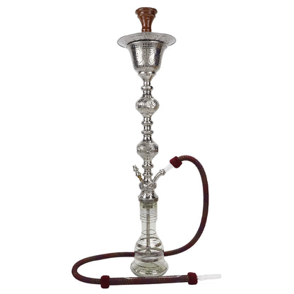 Khali lMamoon Mankosh Ice Bucket Hookah Silver Authentic 