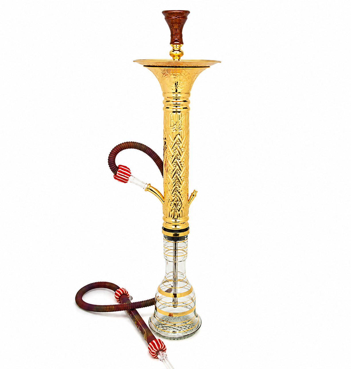 Khalil Mamoon Dana Ice Gold Hookah 35 Inch - 1641