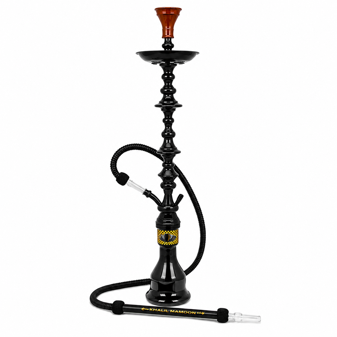 Khalil Mamoon Shareef 2 Level Hookah 36" Traditional Egyptian Hookah-1044
