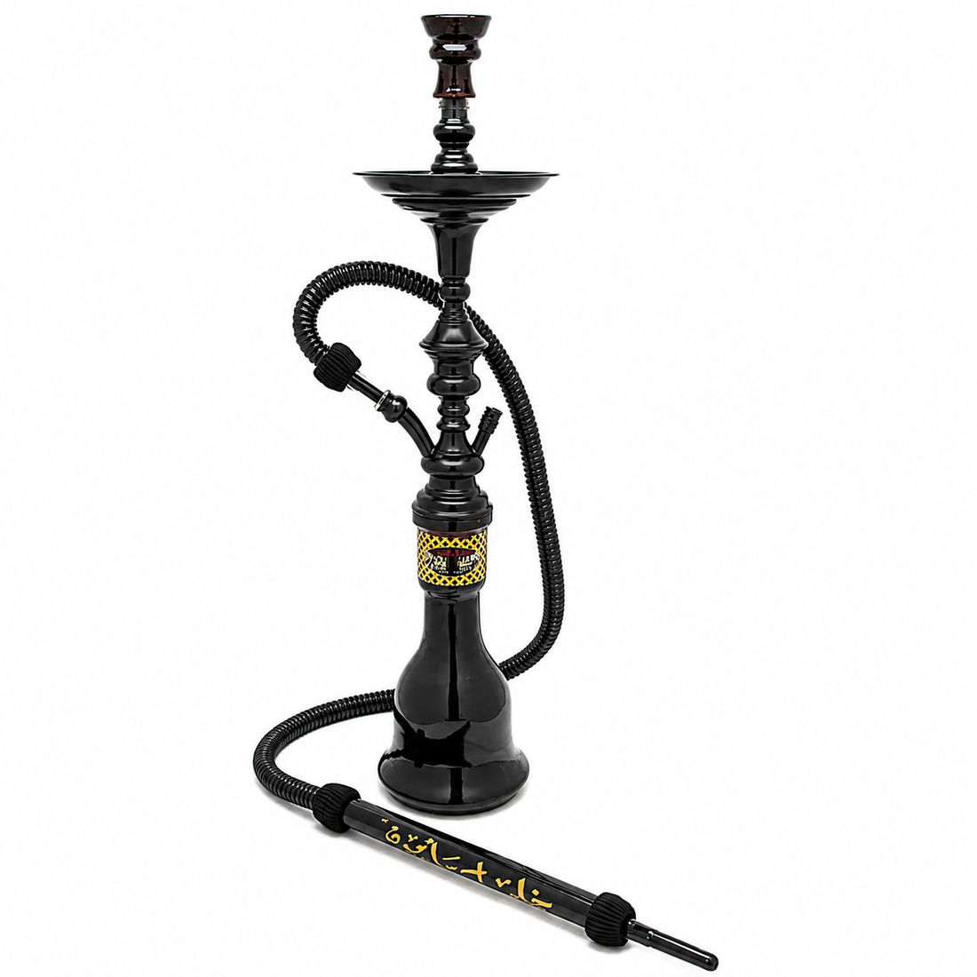 Khalil Mamoon Shareef 28" Egyptian Hookah Set-1014