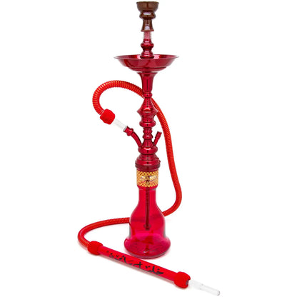 Khalil Mamoon Shareef 28" Egyptian Hookah Set-1014
