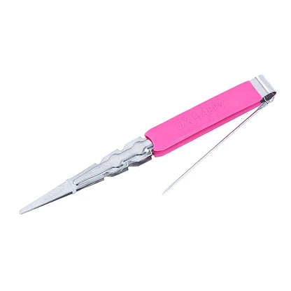9&quot; Stainless Steel Silicone Handle Hookah Tongs