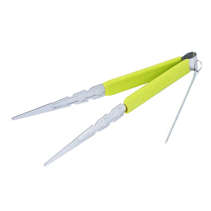 9&quot; Stainless Steel Silicone Handle Hookah Tongs