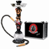 Starbuzz Sexy Ladies black hookah set with wooden handle hose and carrying case
