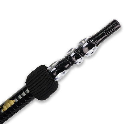 Tango Hookah 68&quot; Traditional Egyptian Washable Hose - Black