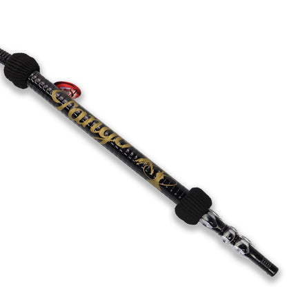 Tango Hookah 68&quot; Traditional Egyptian Washable Hose - Black