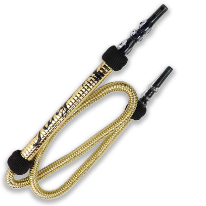 Tango Hookah 68&quot; Traditional Egyptian Washable Hose - Yellow