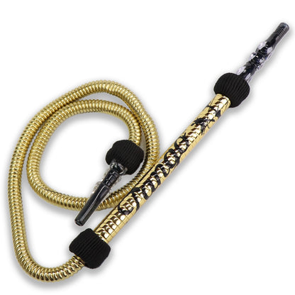 Tango Hookah 68&quot; Traditional Egyptian Washable Hose - Yellow