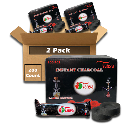 Enjoy a smooth and effortless hookah experience with Tanya Instant Light Charcoal. These 33mm charcoal tablets ignite quickly and provide a long-lasting, even burn. Designed for convenience, they are perfect for home use or on-the-go sessions. Each pack includes 2 rolls, ensuring a steady supply for your hookah enjoyment.